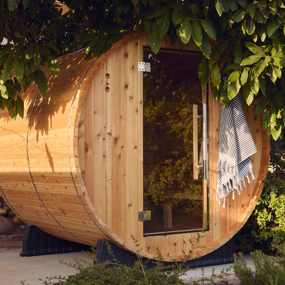 Almost Heaven Pinnacle 4-Person Barrel Sauna