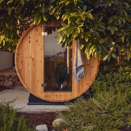Almost Heaven Pinnacle 4-Person Barrel Sauna