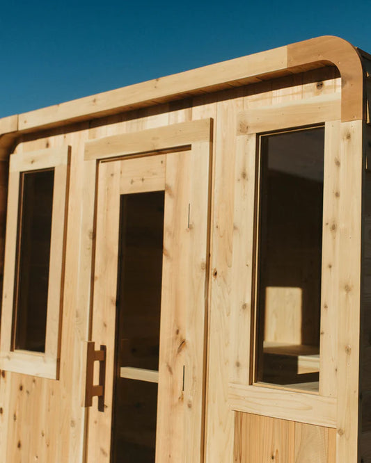 Sweat Kingdom Sweat Cabin Deluxe 6-Person Traditional Sauna