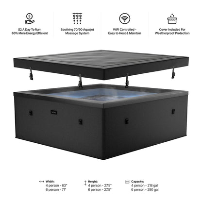 Wave Spa Garda Eco Foam Hot Tub